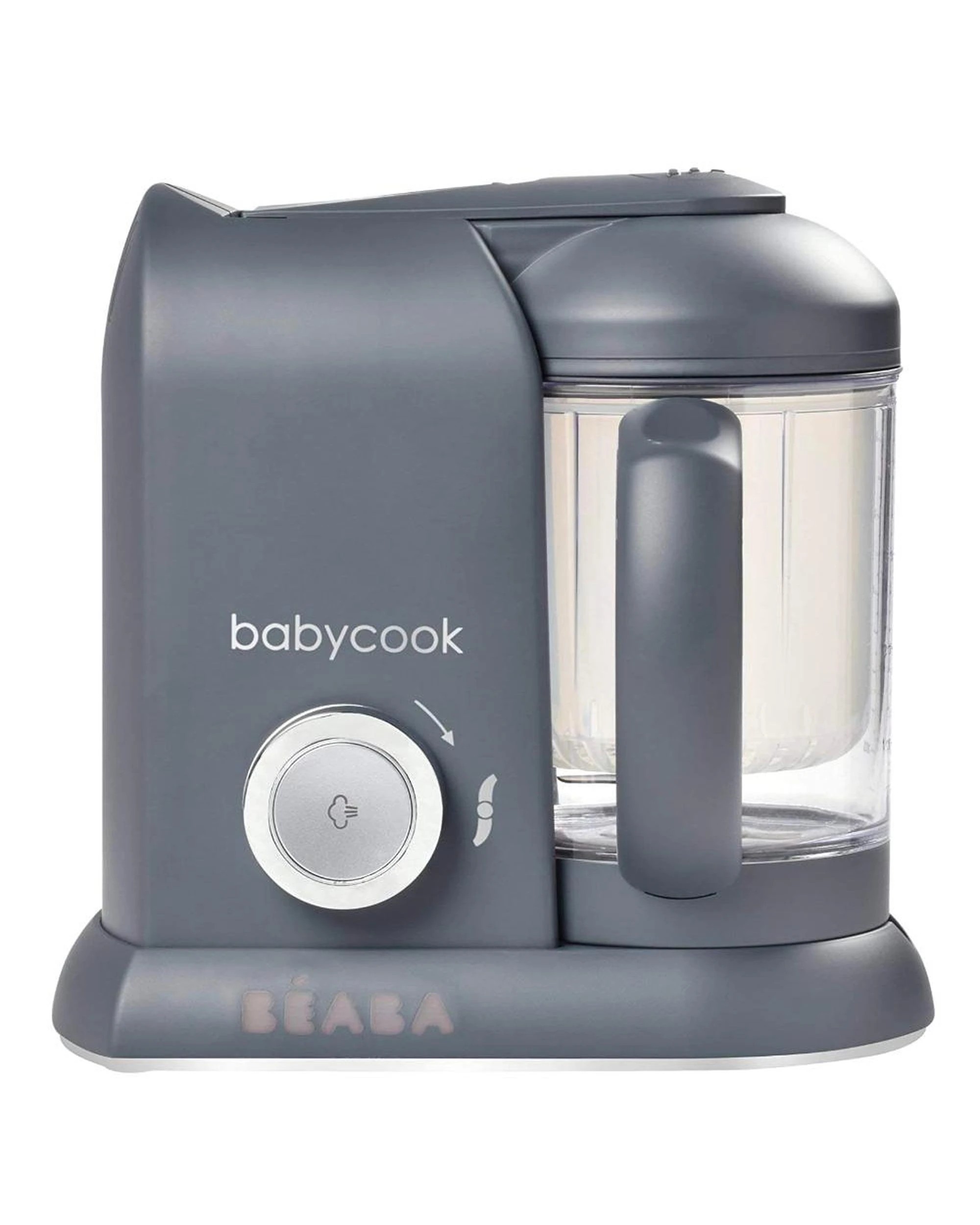 1 Beaba Babycook Solo Baby Food Processor Steam Cook Blend  Dark Grey, 1 of 8