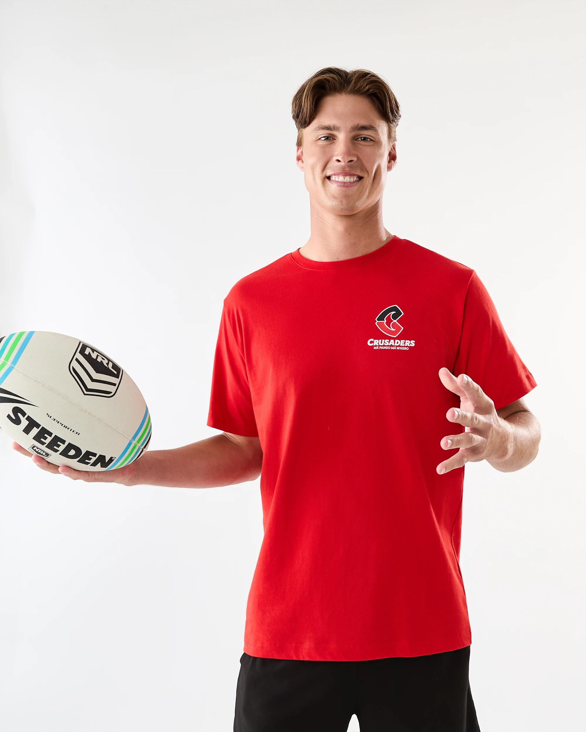 8 Official Super Rugby Adult Jersey T-shirt Crusaders, 8 of 8