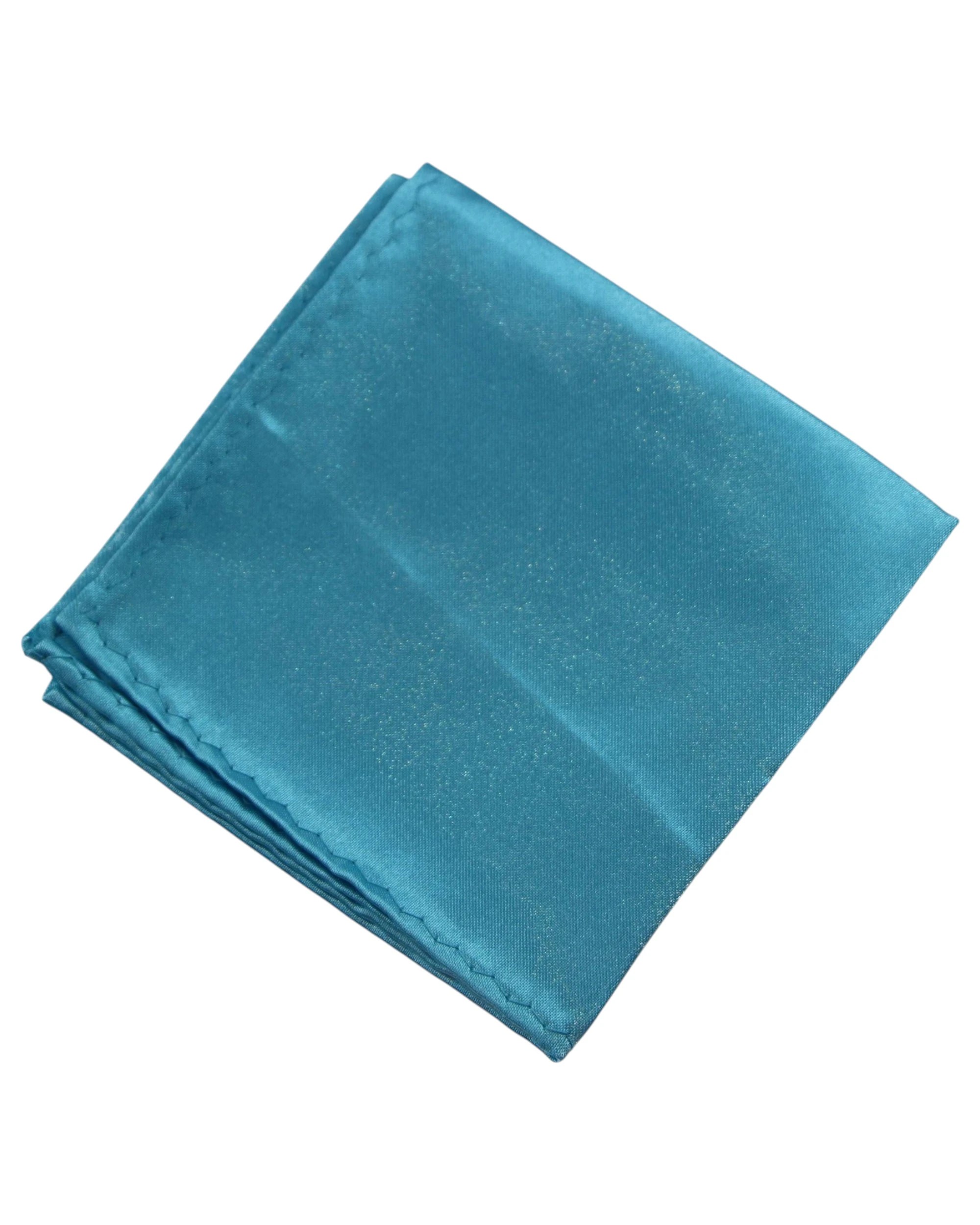 1 Zasel Mens Pocket Square - Blue - Blue, 1 of 3