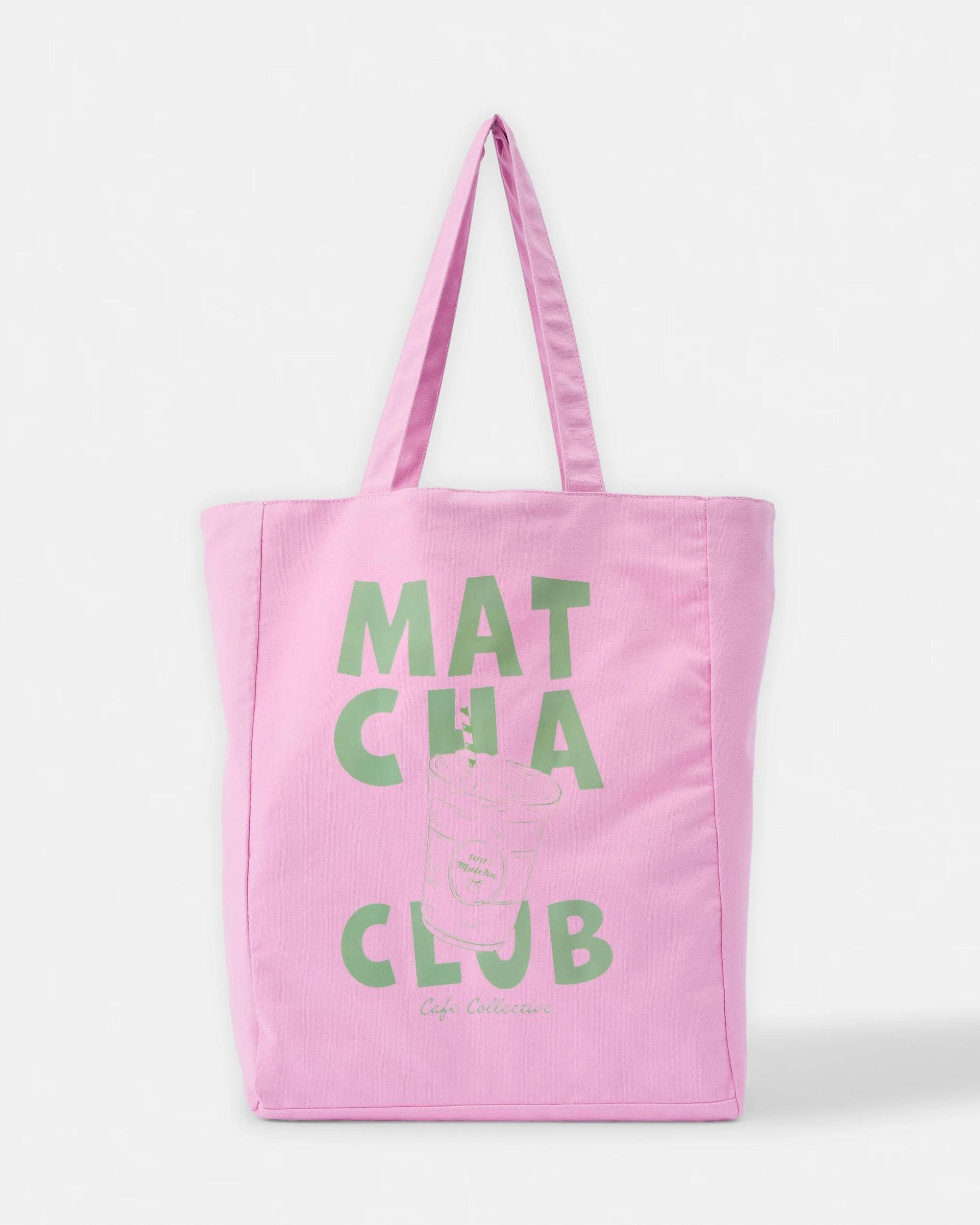 1 Alexa Canvas Shopper Bag Matcha, 1 of 5