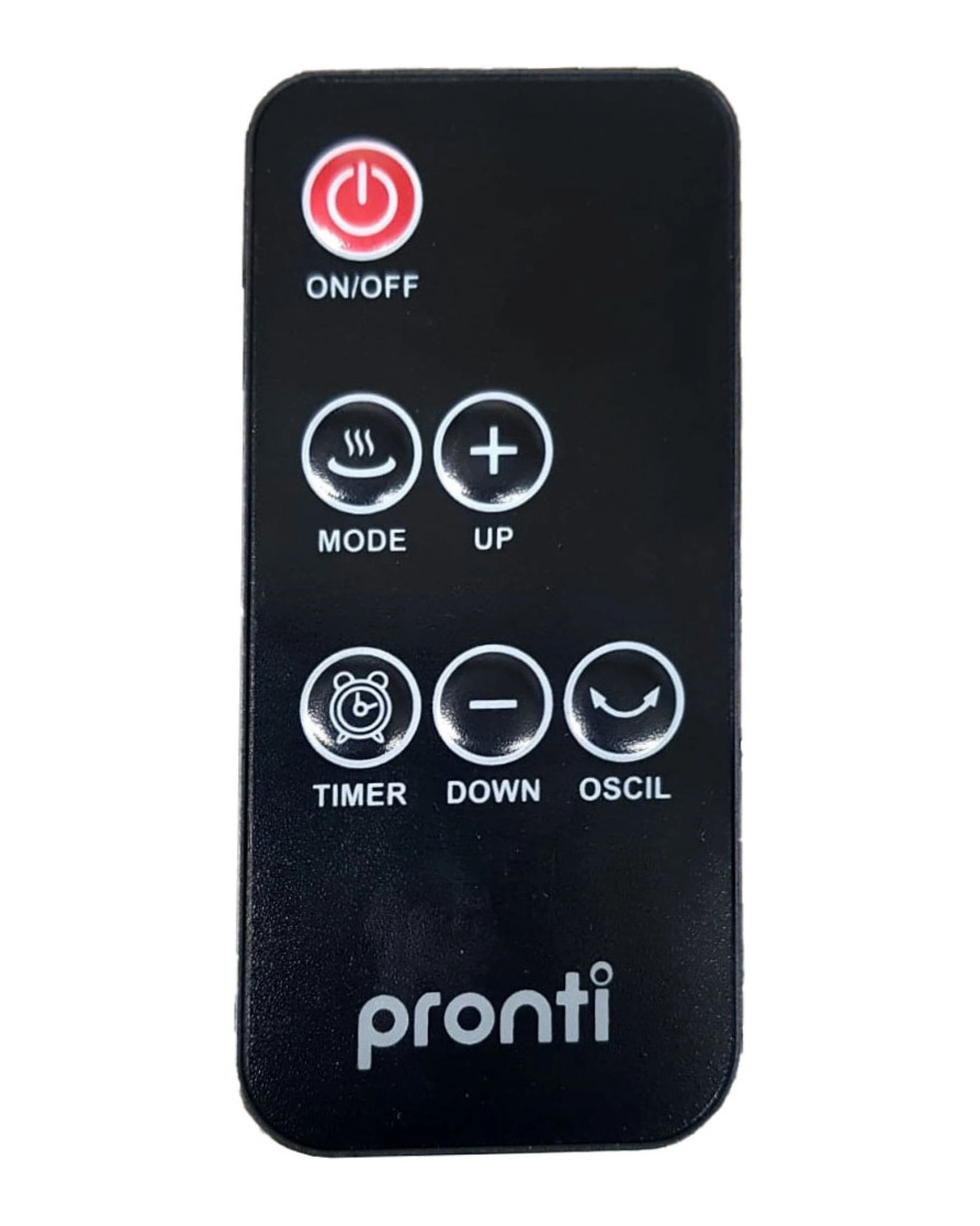 5 Pronti Electric Tower Heater 2000W Ceramic Portable Remote - Black, 5 of 8