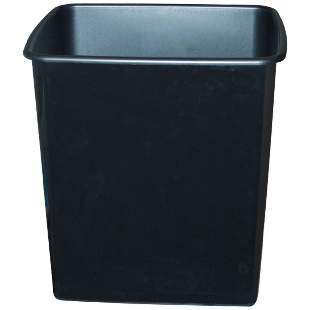 1 Italplast Fire Retardant Waste Bin 15L Black, 1 of 1