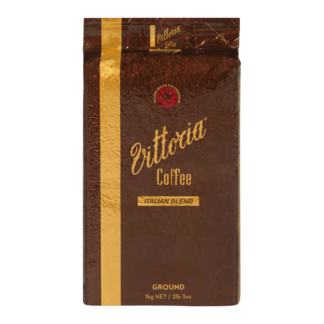 2 Vittoria Coffee Ground Italian Blend 1kg, 2 of 3