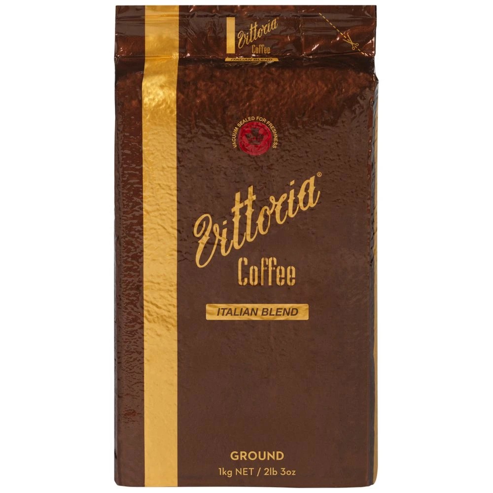 2 Vittoria Coffee Ground Italian Blend 1kg, 2 of 3