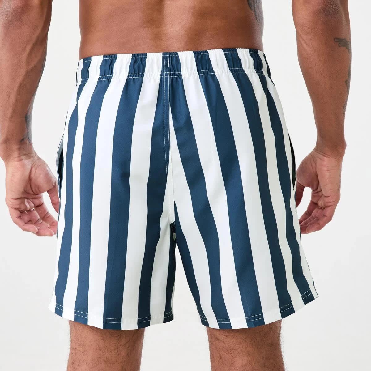3 Core Print Swim Shorts VACATION STRIPE SPELL NAVY, 3 of 6