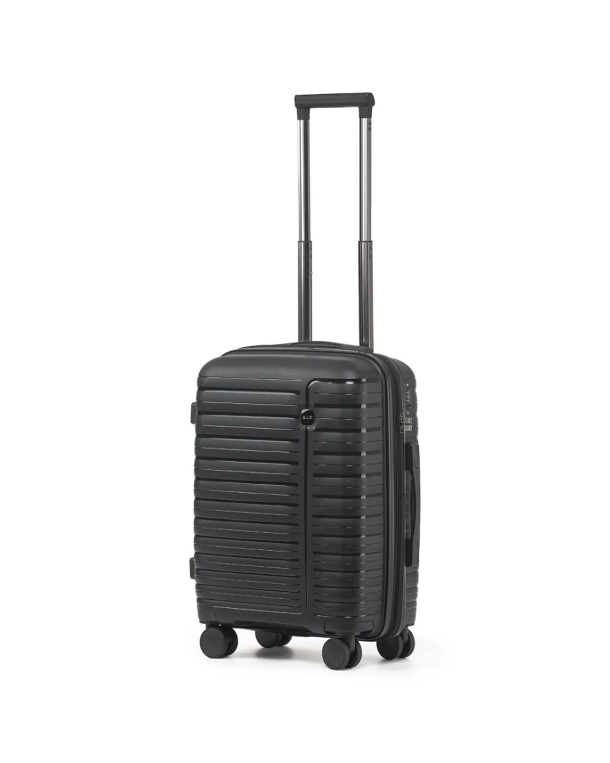 1 Tosca Astro Onboard Case Hard Shell Carry-On Suitcase Durable Travel 55cm - Black, 1 of 4