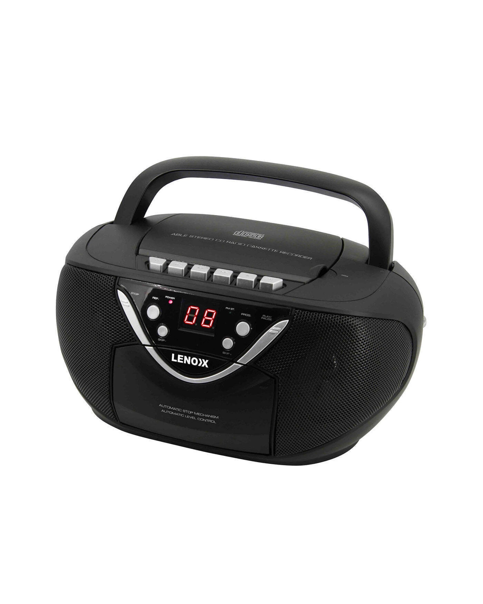 3 Lenoxx Portable CD/Cassette Player with AM/FM Radio Speaker, 3 of 4