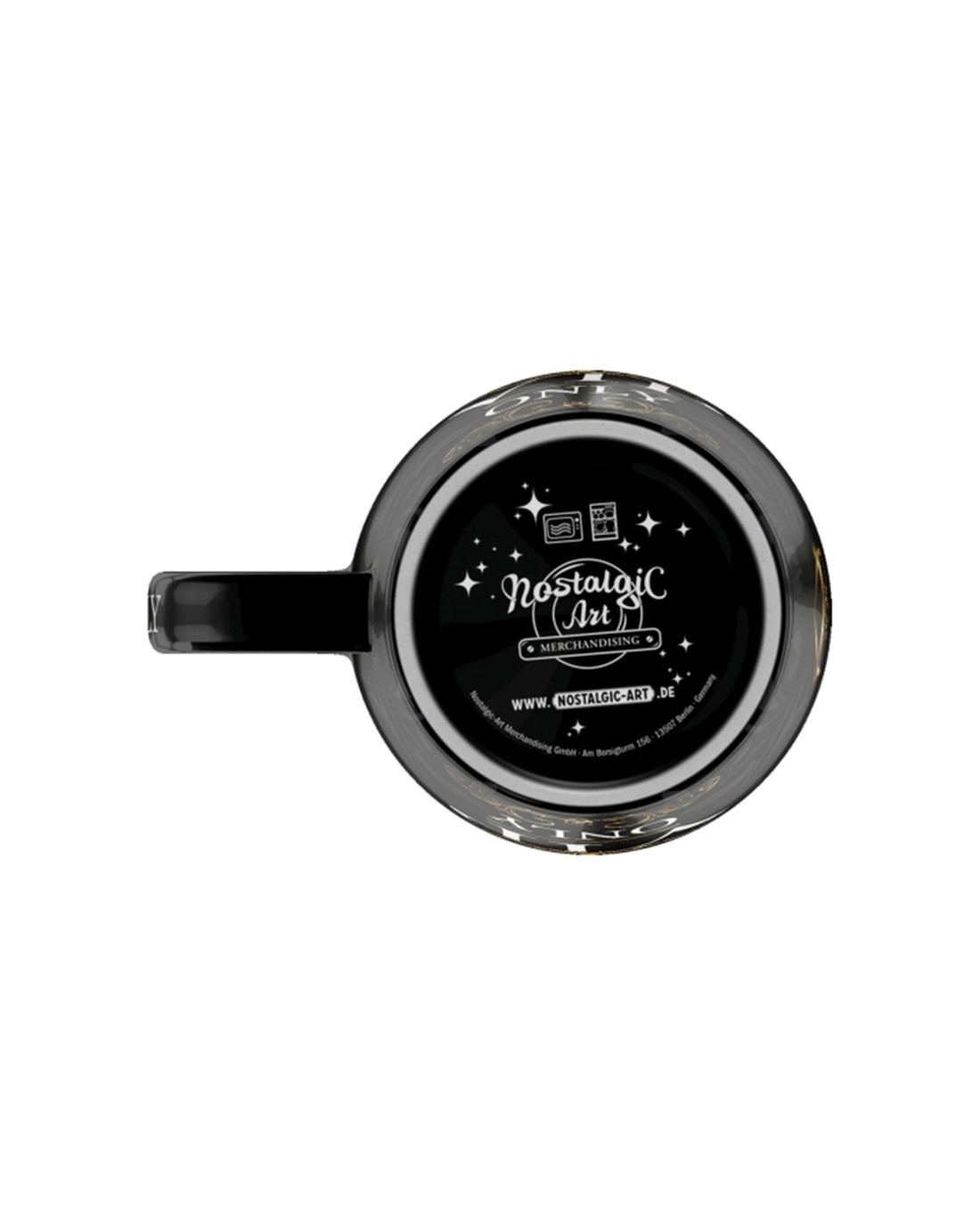 Nostalgic-Art Ceramic Mug 330ml Mug - VIP Only Retro - Black - Kmart