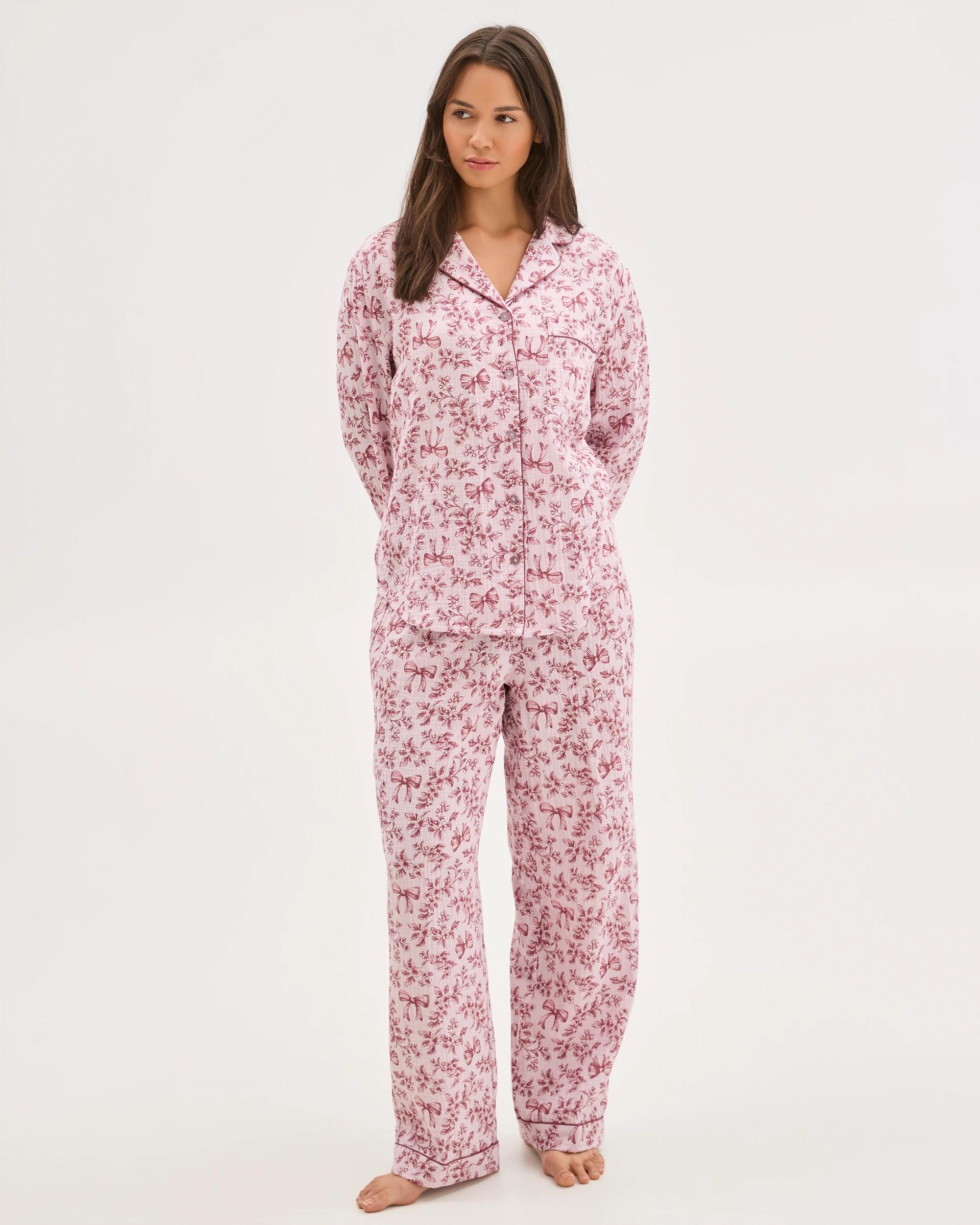 2 Target Woman Family Matching Australian Cotton Pyjama Set PINK, 2 of 7