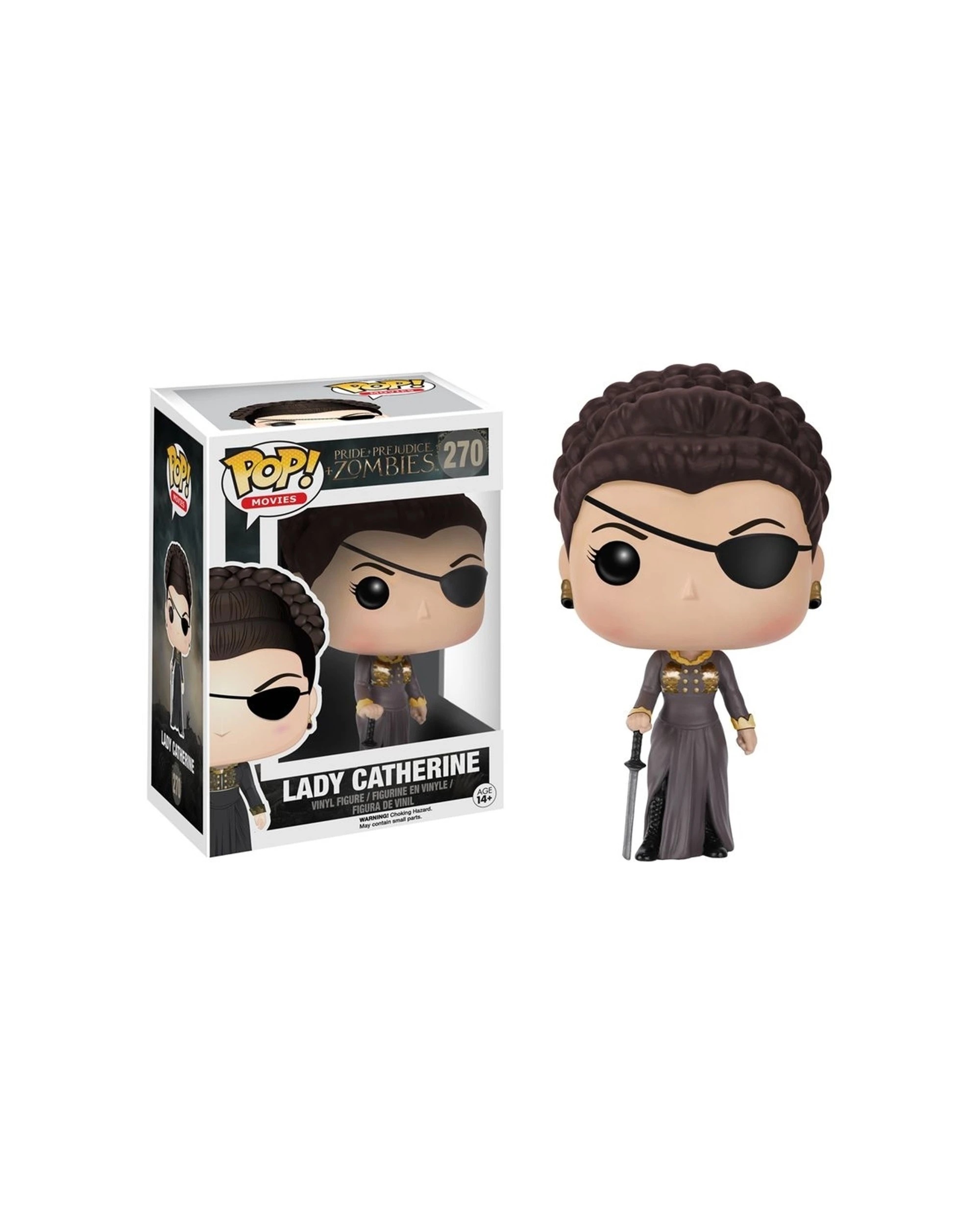 2 Pop Vinyl Figurine PPZ - Lady Catherine Action Figure Collectible 10cm - Multi, 2 of 3