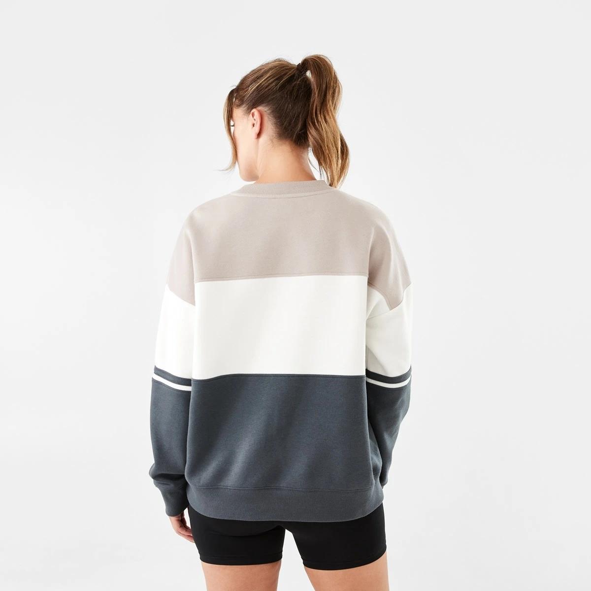 3 Everlast Womens Colourblock Sweatshirt Sandstone, 3 of 7