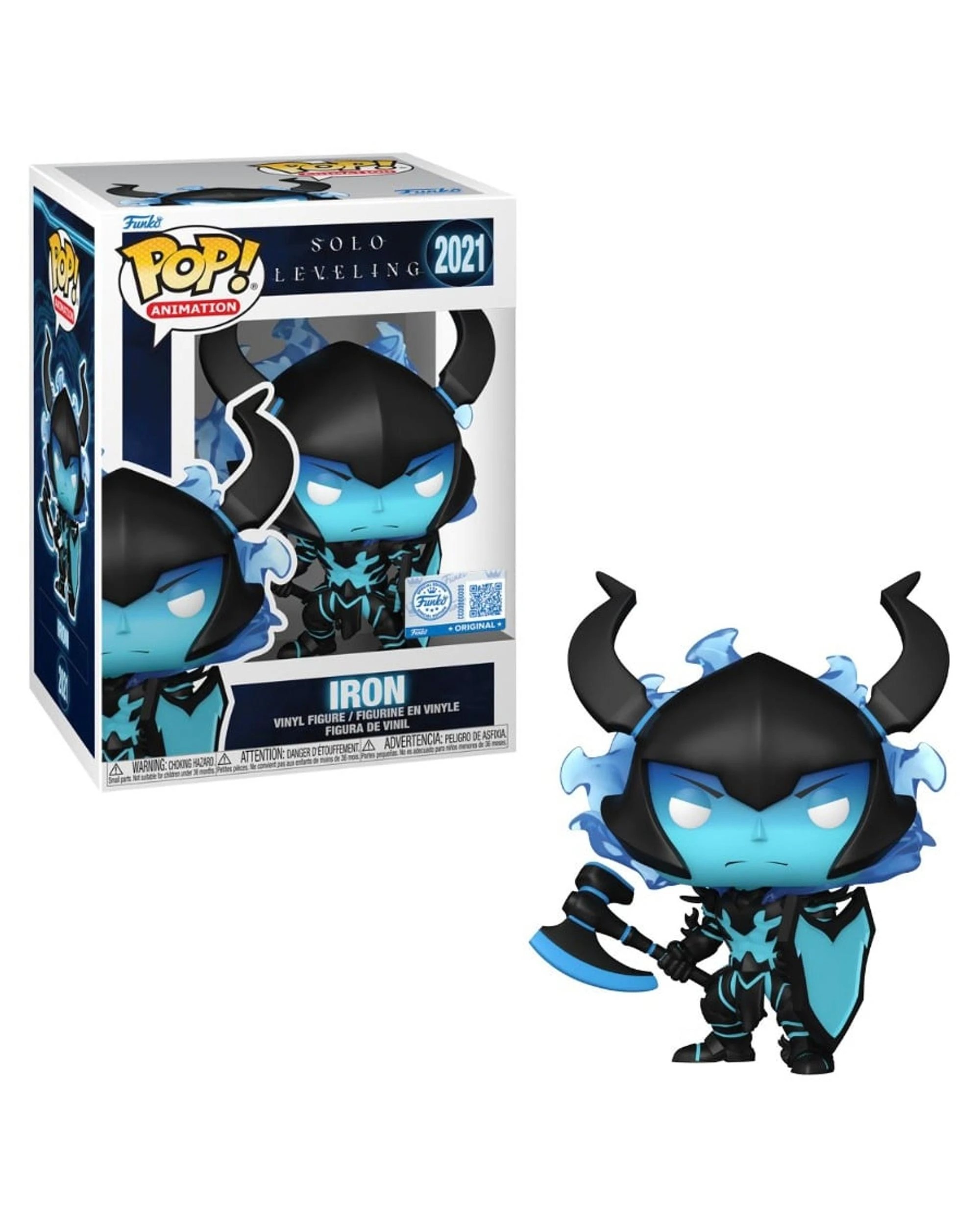 1 Solo Leveling Iron US Exclusive Funko POP! Vinyl, 1 of 4