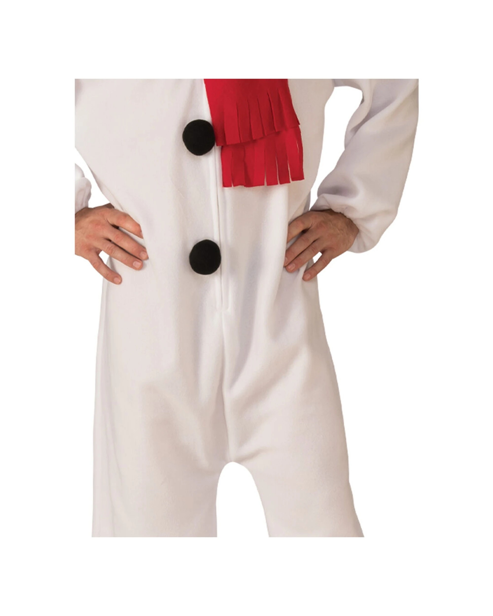 2 Rubies Snowman Onesie Jumpsuit Unisex Dress Up Costume Size S - Multi, 2 of 3
