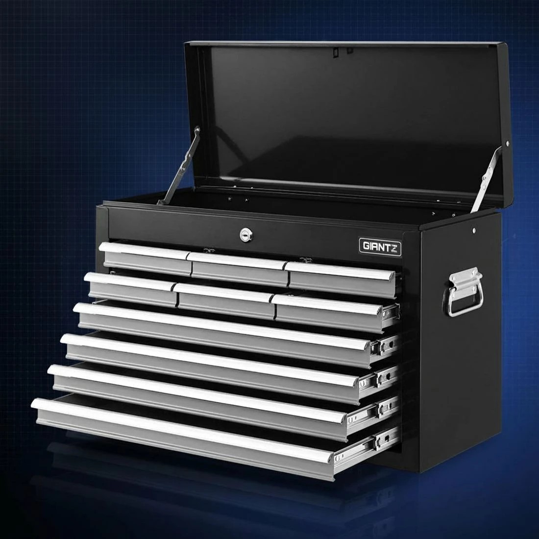 5 Giantz 10 Drawer Tool Box Cabinet Chest Toolbox Storage Garage Organiser - Multi, 5 of 5