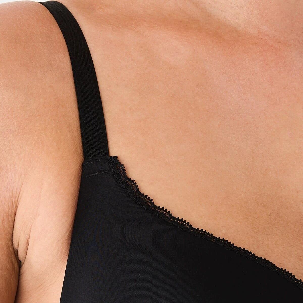 8 2 Pack T-shirt Bra SMALL DITSY WHITE, BLACK, 8 of 9