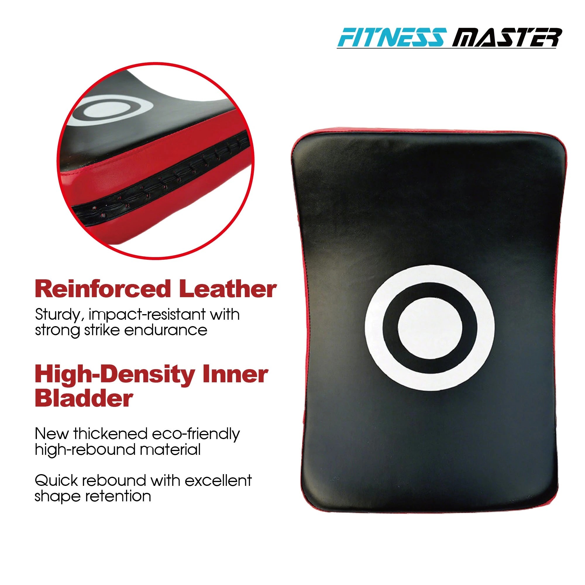 4 Fitness Master Kickboxing Foot Target Pad Taekwondo Training Shield 56cm, 4 of 9