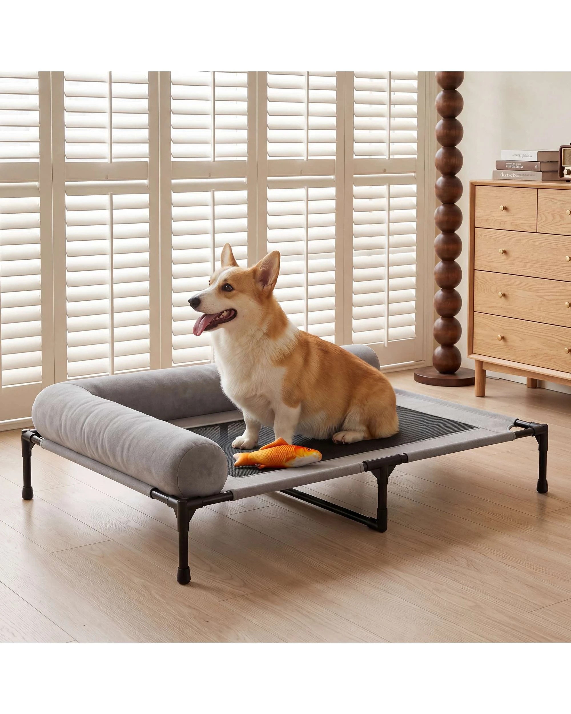 2 Advwin Pet Bed Elevated Pet Sofa, 2 of 8