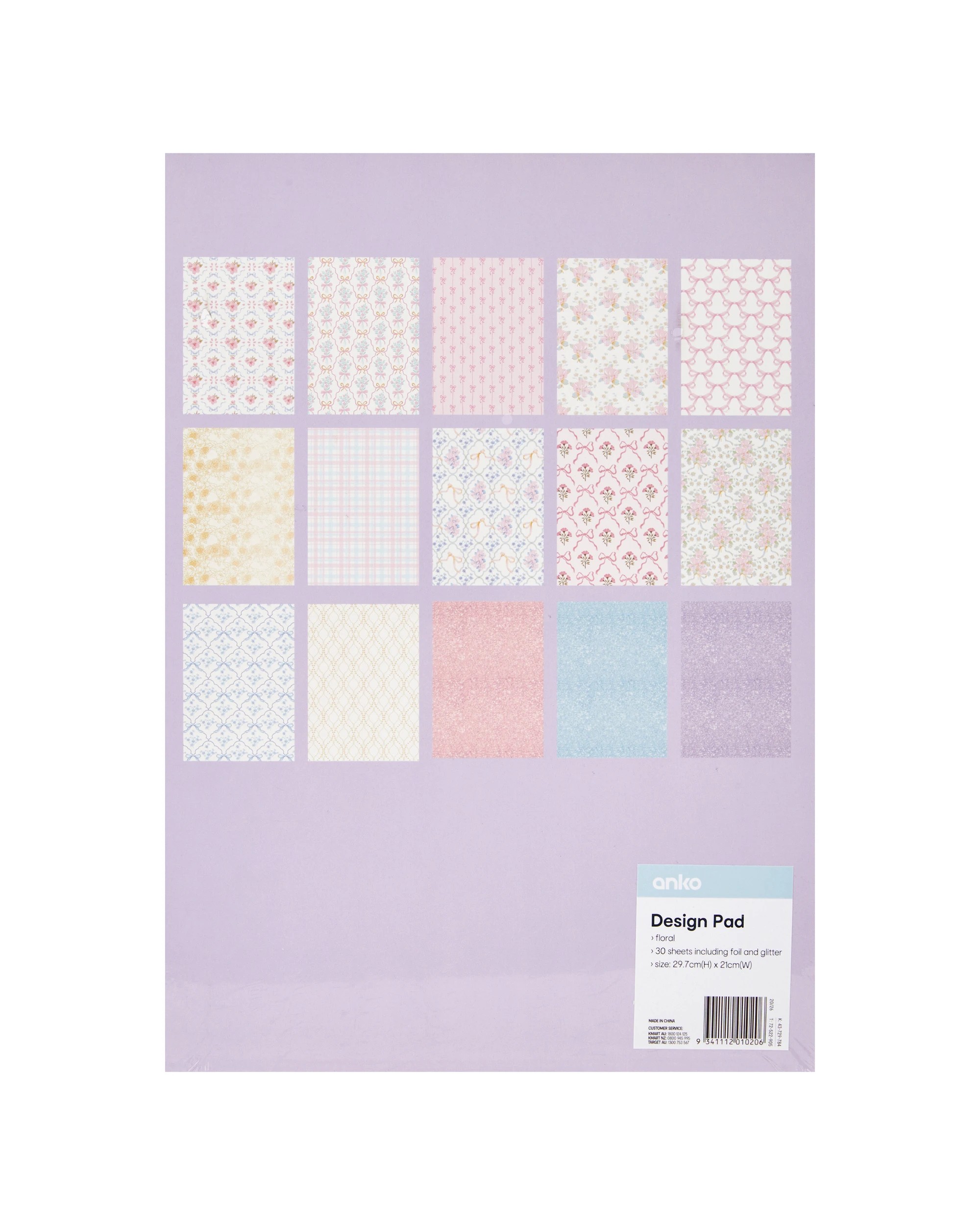 4 Design Pad - Floral, 4 of 4