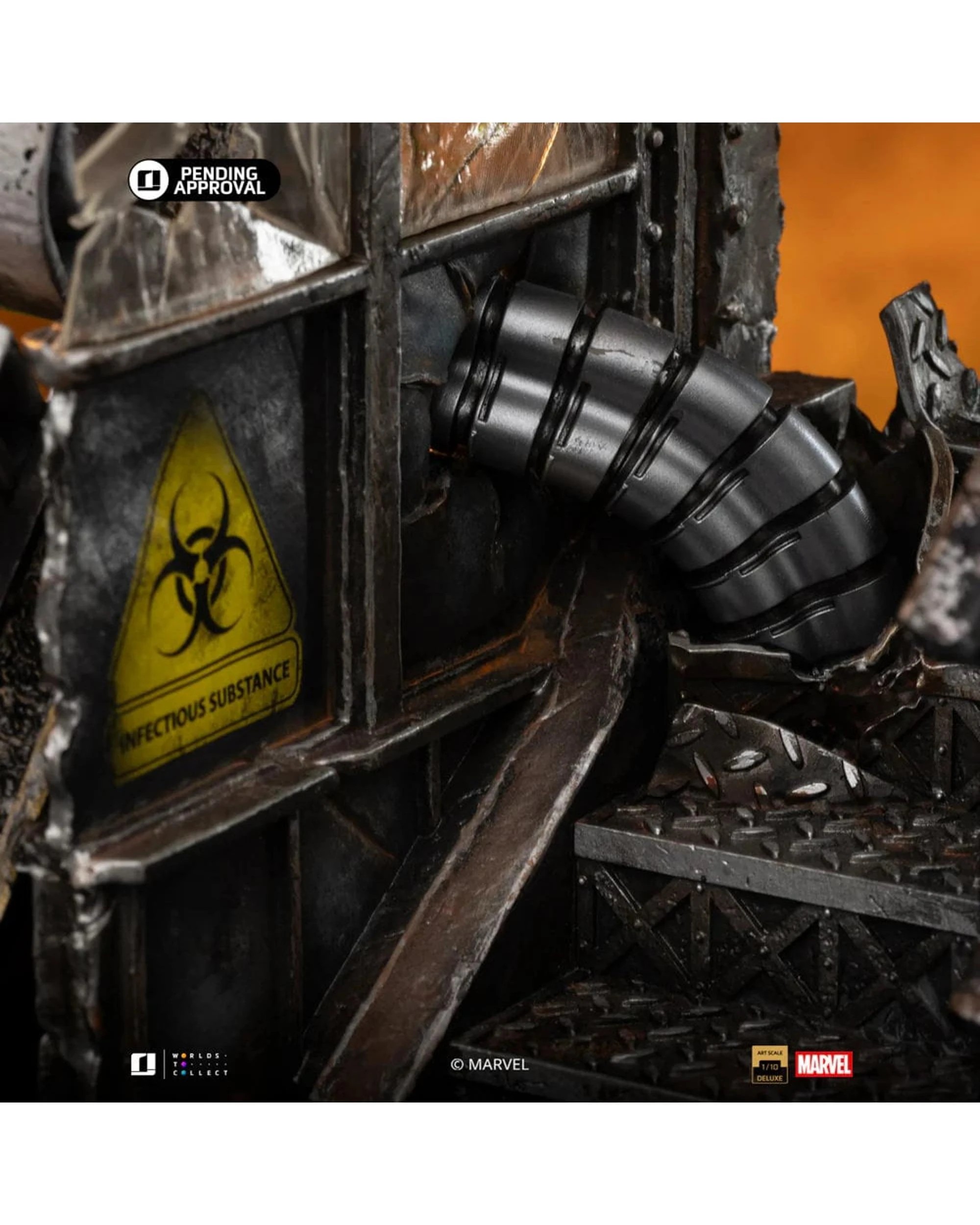 9 Marvel Comics Spider-Man Iron Studios 10th Anniversary Spider-Man Special Edition 1:10 Scale Statue, 9 of 10