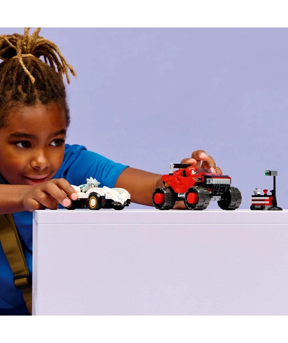 8 LEGO Sonic Silver's Car vs. Knuckles' Monster Truck 77118, 8 of 10