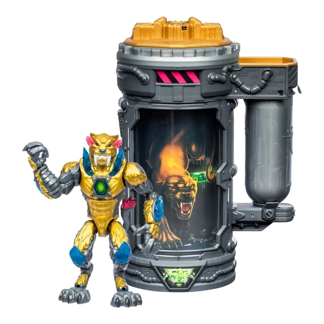 3 MrBeast Lab Mutation Chamber: Experiment to Create Your Beast Release the Exclusive Golden Panther Figure, 3 of 10