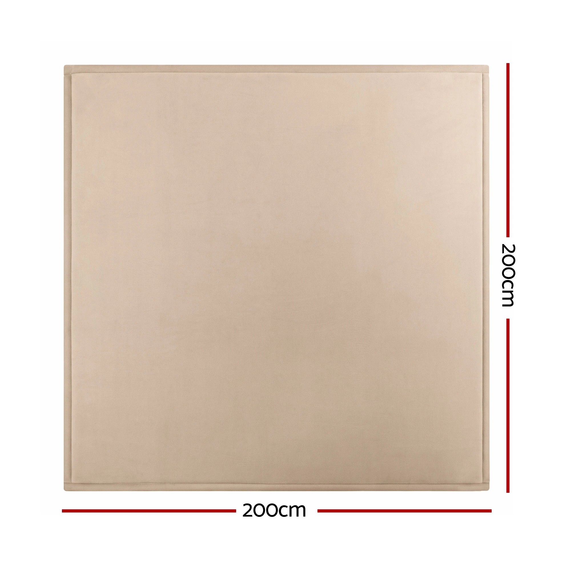 2 Artiss Tatami Mat Floor Mattress 3cm Thick Futon Mattresses Mellow Mat Rugs Living Room - Beige, 2 of 9