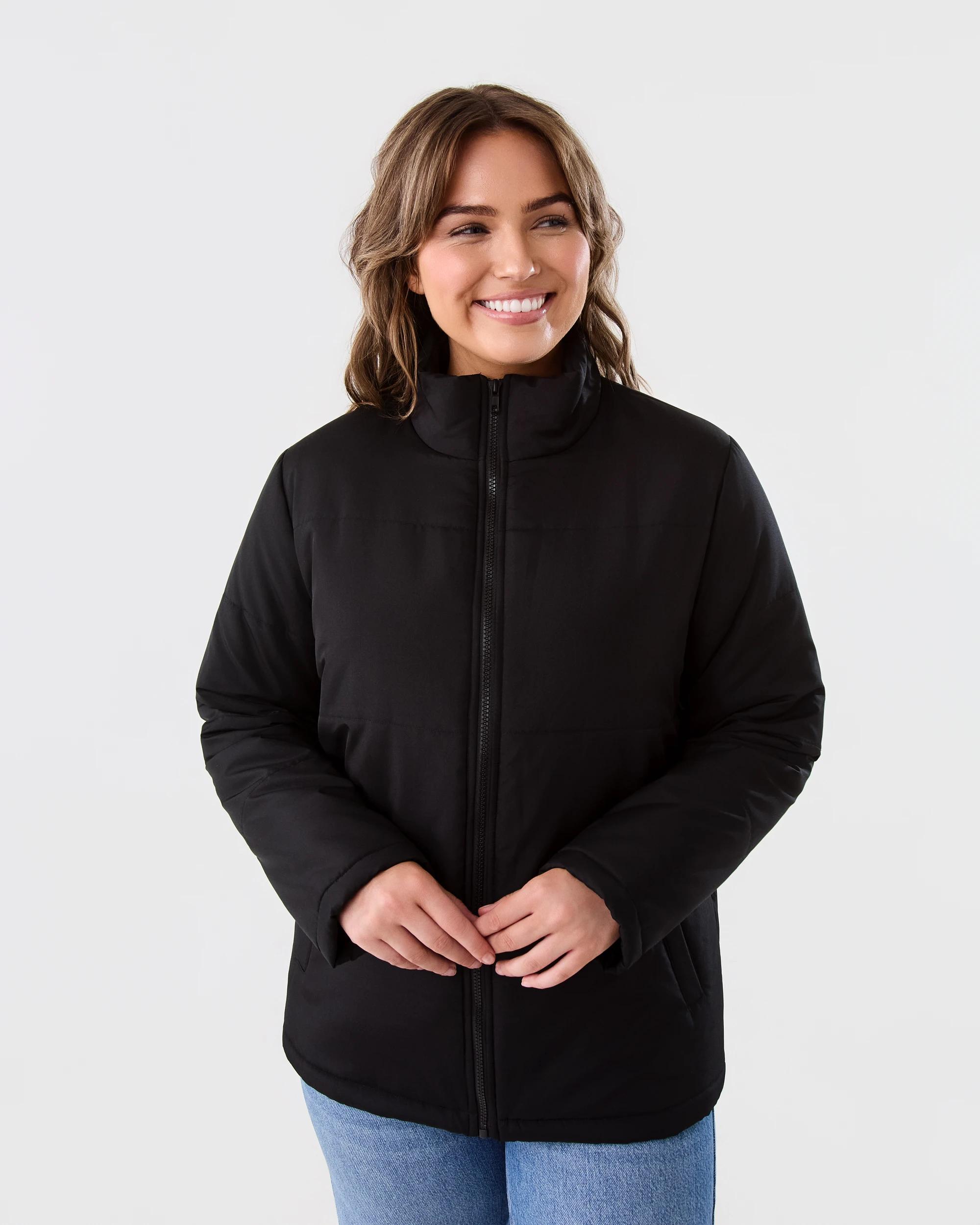 2 Puffer Jacket Black, 2 of 7