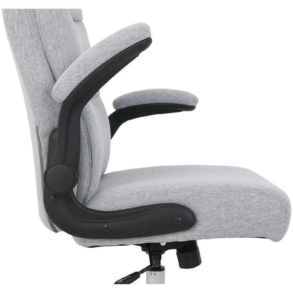 7 J.Burrows Stanton Fabric Chair Grey Ergonomic Chairs and Desk Chairs, 7 of 10