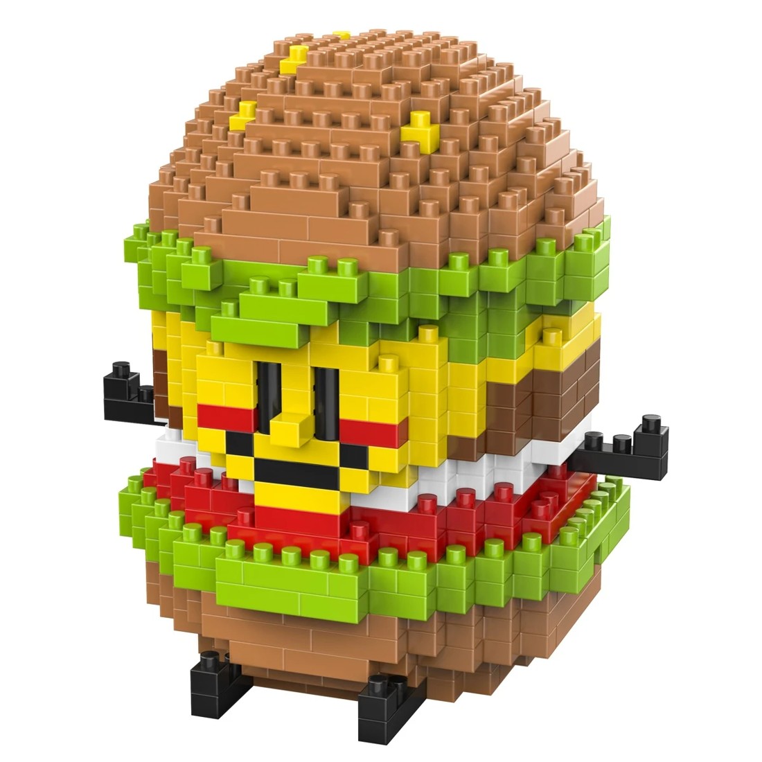 4 Mini Blocks Food Series: Foodie Friends - Assorted, 4 of 8