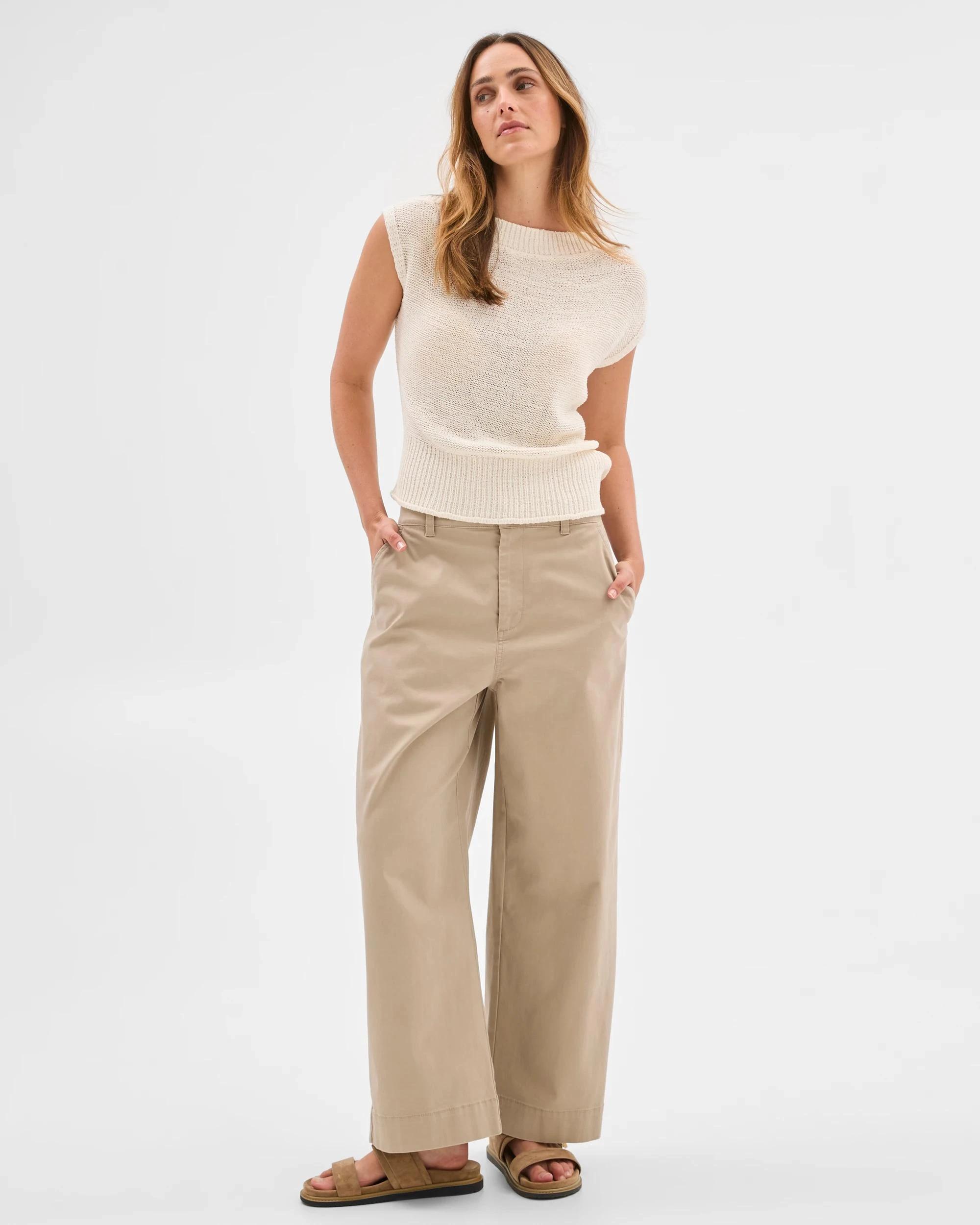 1 Target Tape Yarn Knitted Top CLOUD DANCER, 1 of 6