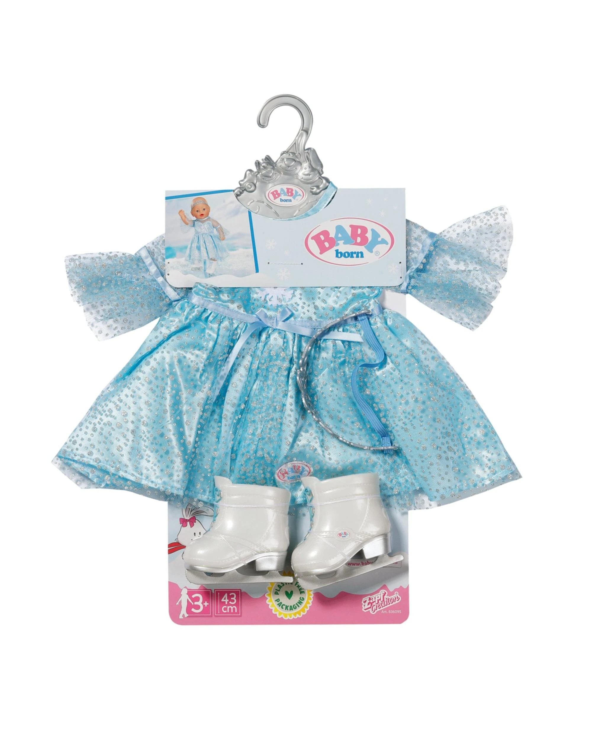 2 Baby Born 43cm Ice Princess Outfit, 2 of 6