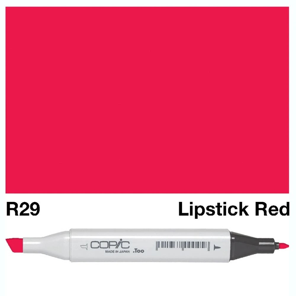 3 Copic Classic Original Dual Nib Marker R29 Lipstick Red, 3 of 3