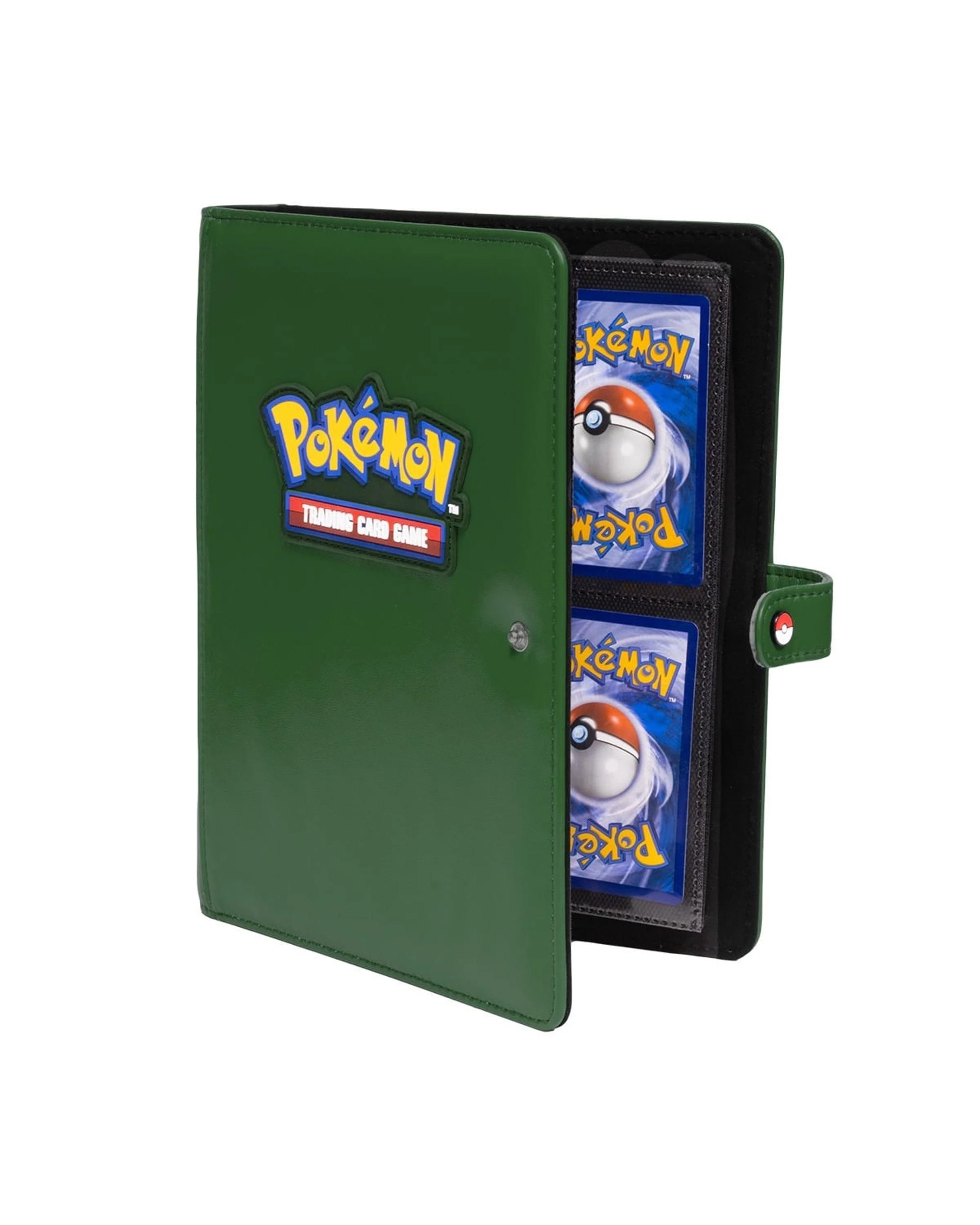 1 UItra Pro Pokemon 4 Pocket Premium Snap Binder - Green, 1 of 1