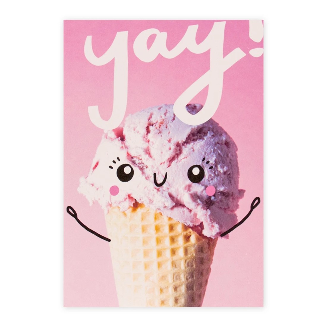 2 Creative Publishing by Hallmark Celebration Card - Cheerful Ice-cream, 2 of 2