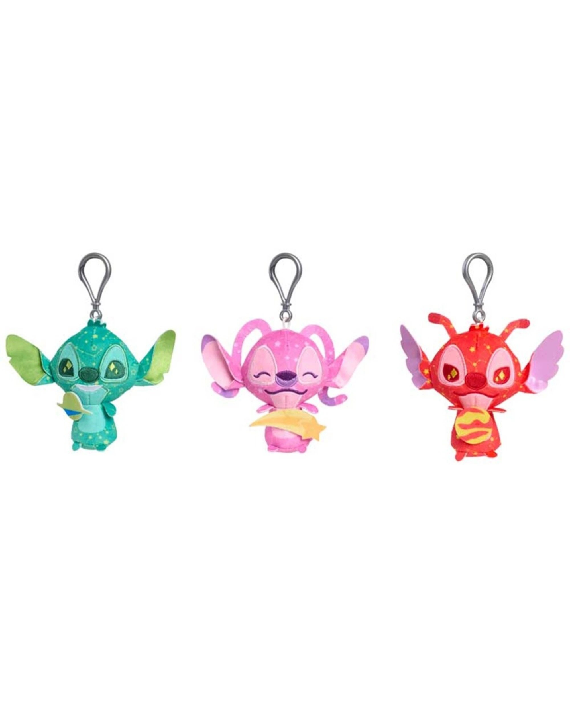 3 Lilo & Stitch - Stitch 6in Plushie with Clip - Multi, 3 of 7