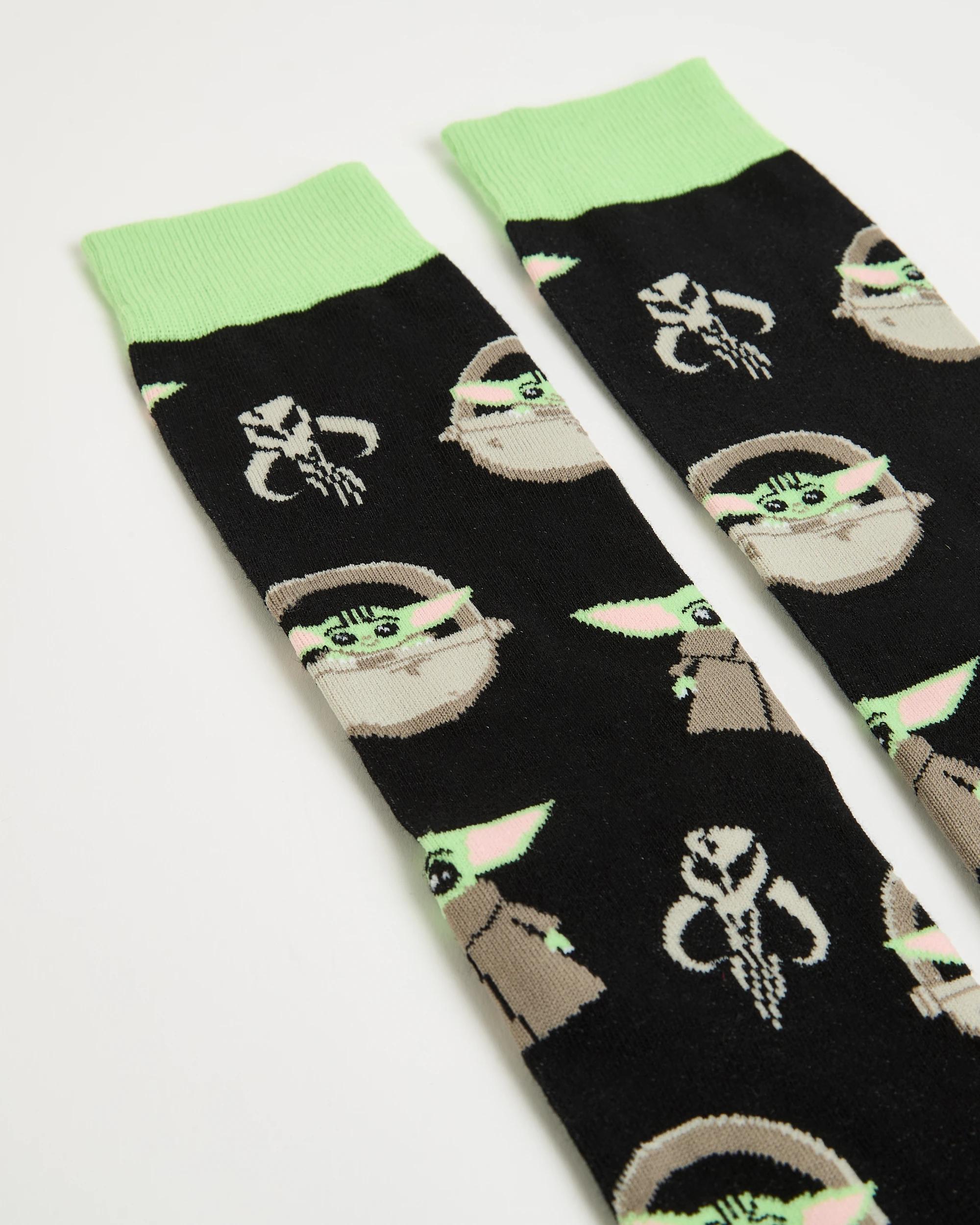 2 Swag Star Wars Grogu Crew Socks GROGU, 2 of 3