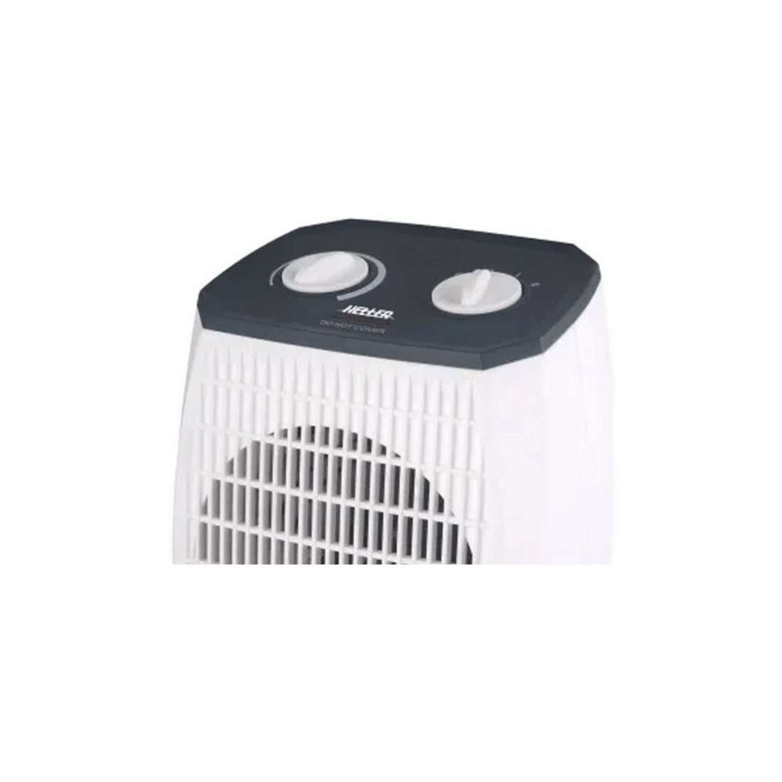 2 Heller Home Powerful Portable Oscillating Upright Fan Heater 1000/2000w
 - White, 2 of 3