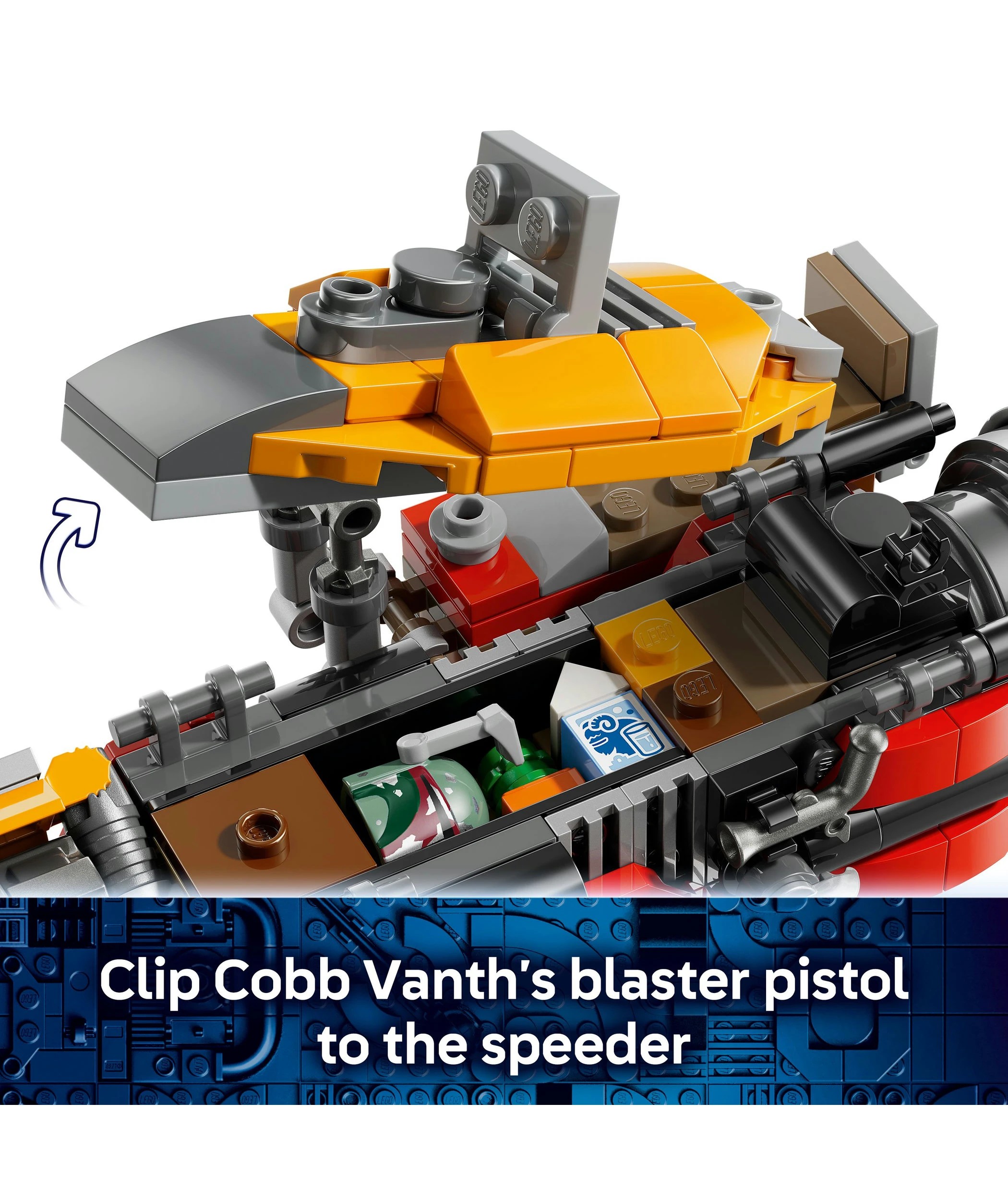 4 LEGO Star Wars Cobb Vanth's Speeder 75437, 4 of 10