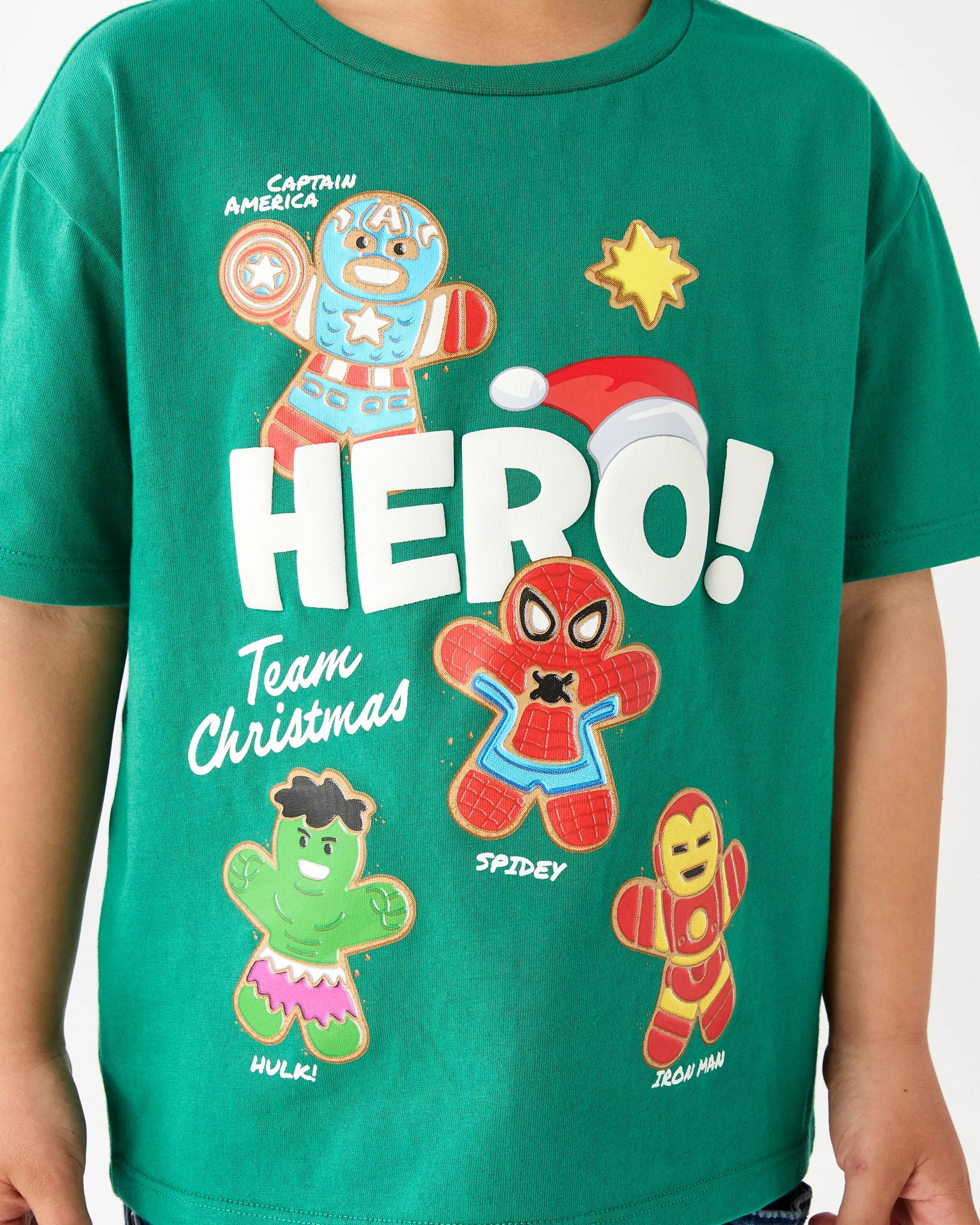 4 Christmas Marvel License T-shirt Marvel, 4 of 6
