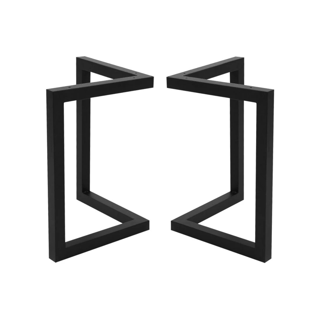 3 Artiss Metal Table Legs DIY 50X70CM Set of 2 - Black, 3 of 6