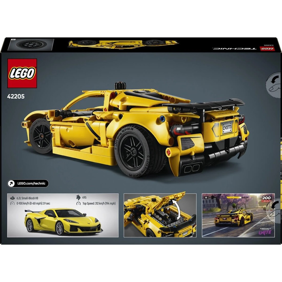 10 LEGO Technic Chevrolet Corvette Stingray 42205, 10 of 10