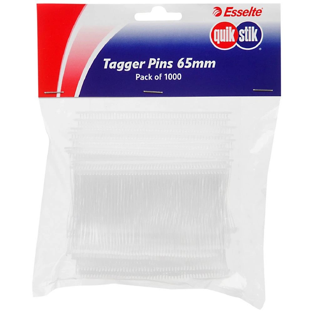 1 Quikstik Tagger Gun Pin 65mm 1000 Pack, 1 of 1