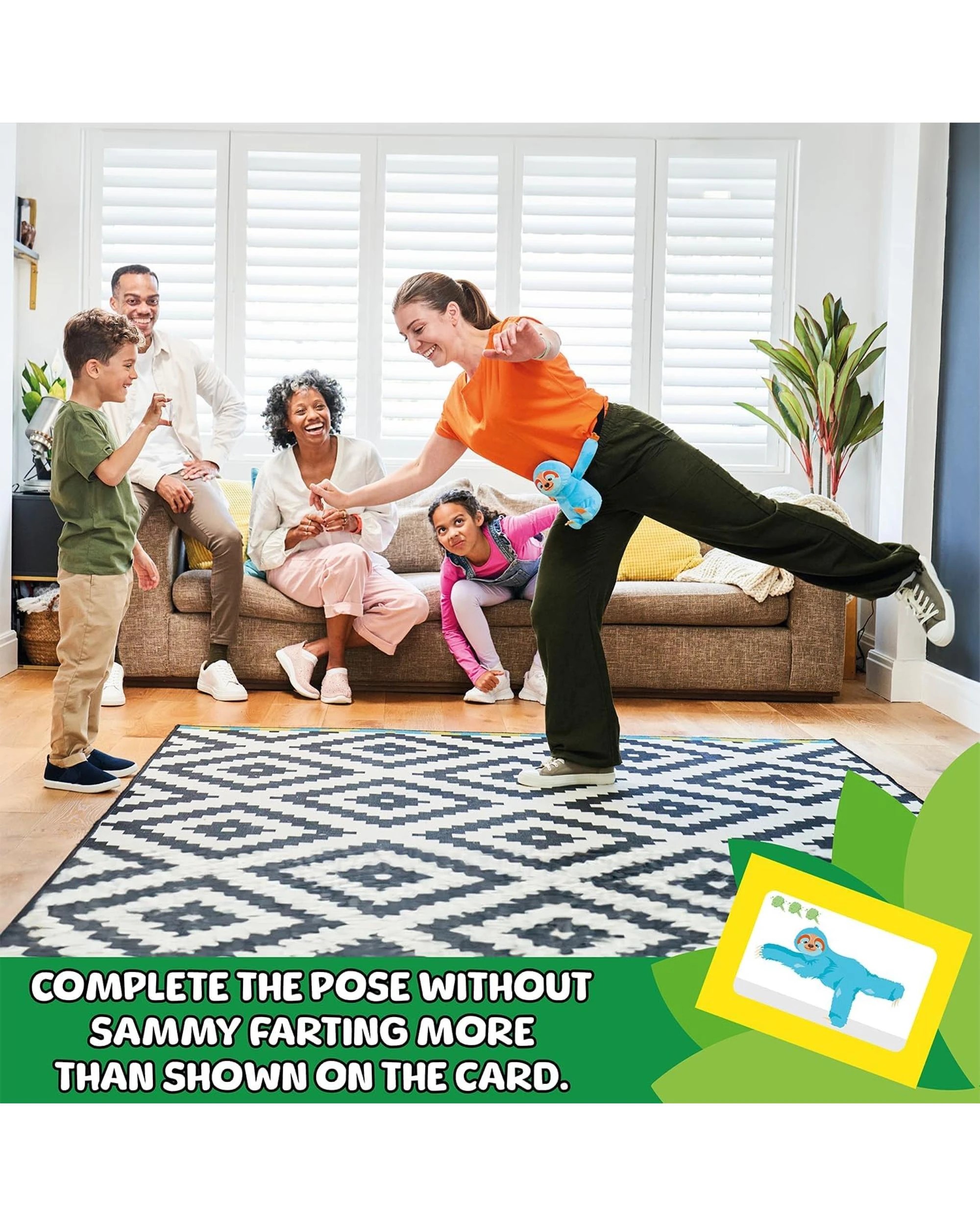 6 Fart Yoga: The Family Farting Game, 6 of 8