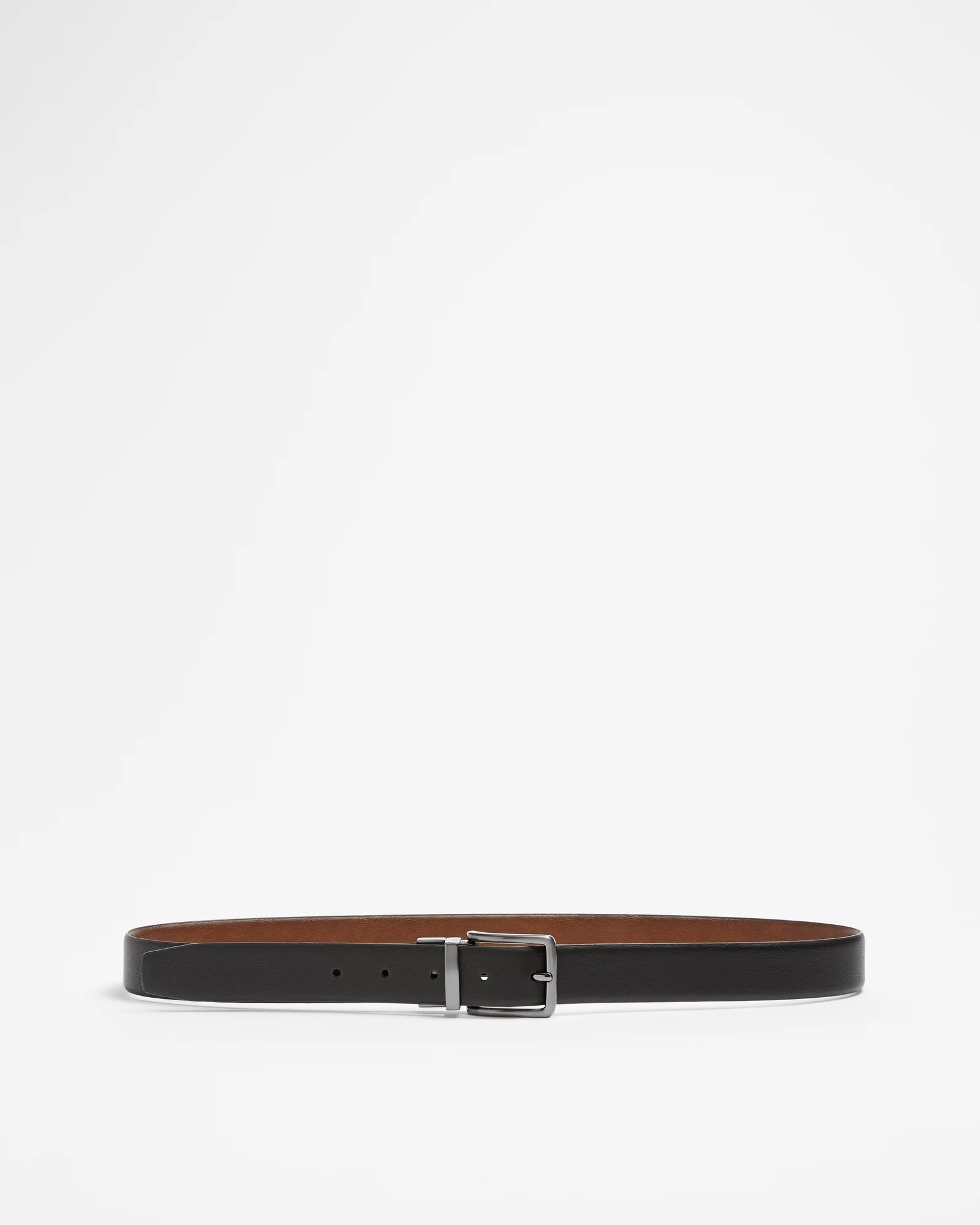1 Target Burnished Reversible Belt BLACK BROWN, 1 of 3