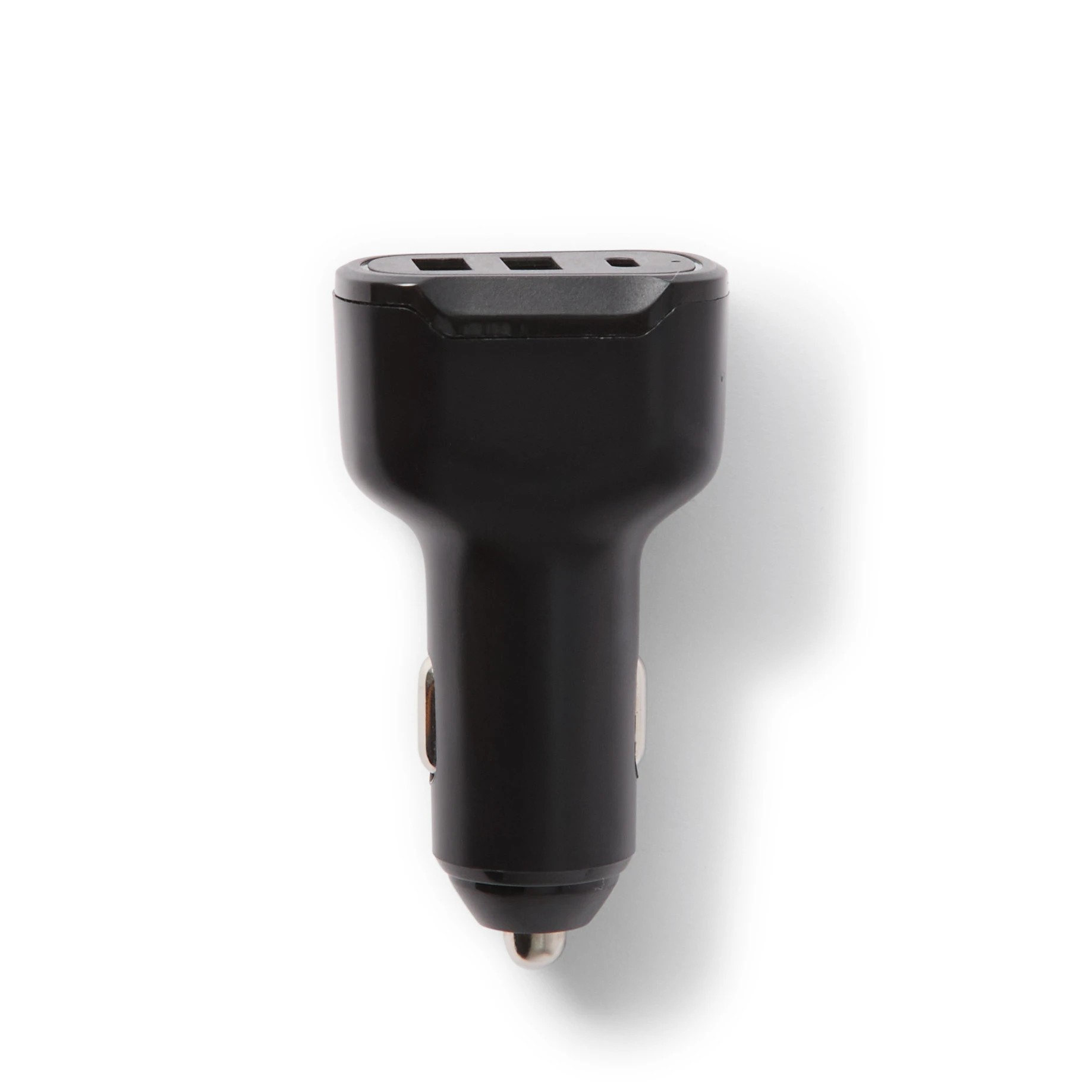 3 Car Charger with USB and USB-C - Black, 3 of 5