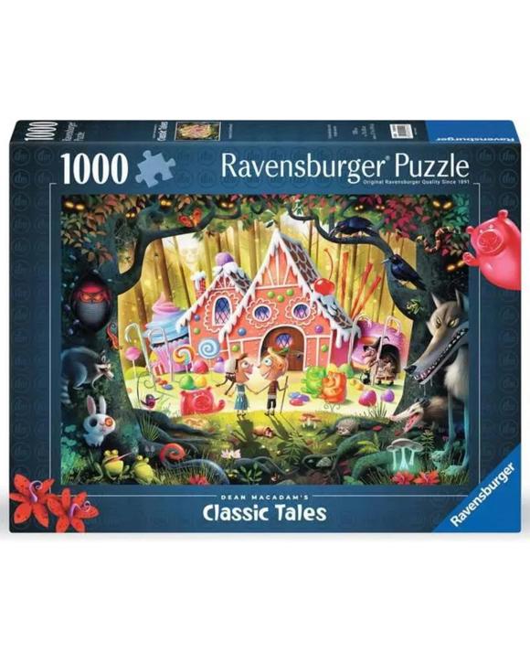 Ravensburger Dean MacAdam: Hansel and Gretel Beware! 1000 Piece Jigsaw Puzzle