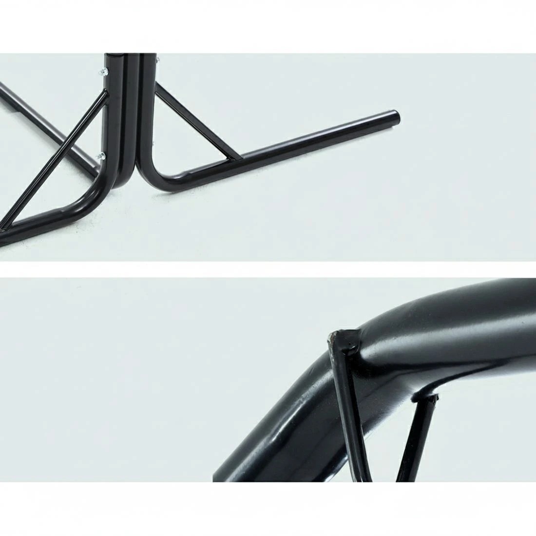 5 Gardeon Hammock Chair Steel Stand 2 Person Double Outdoor Heavy Duty - Black, 5 of 6