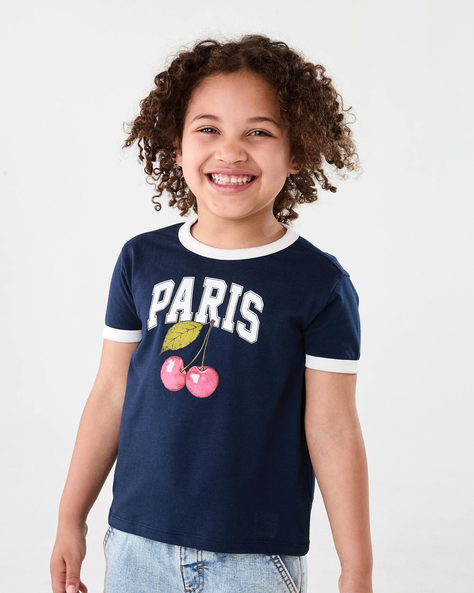 1 Ringer T-shirt Nvy Paris, 1 of 8