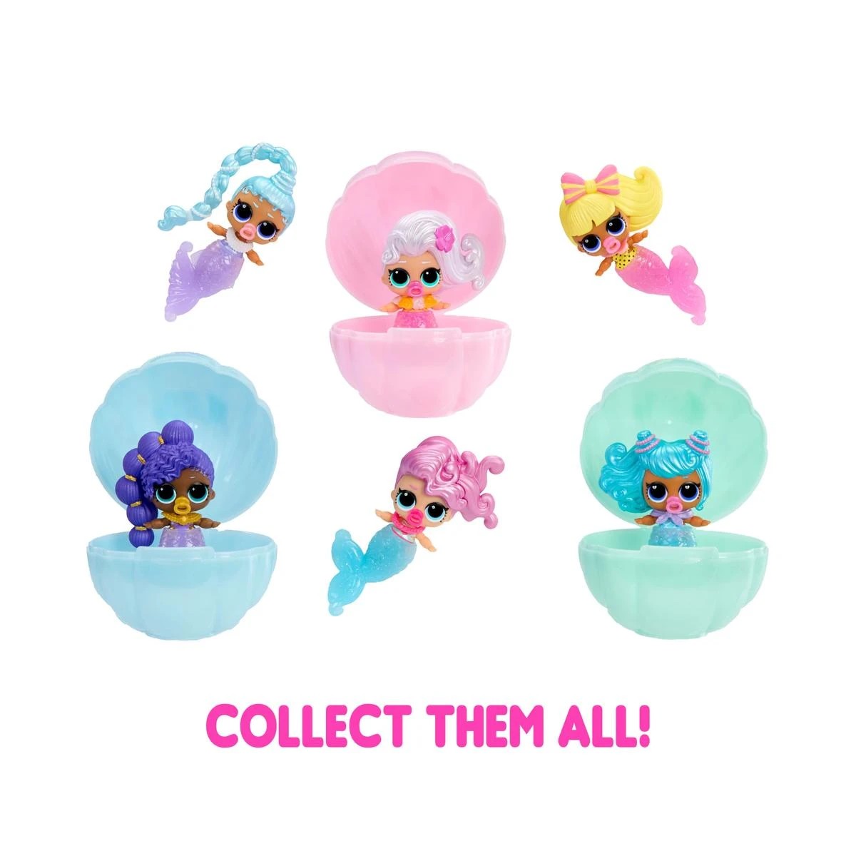 6 L.O.L. Surprise! Mermaids! Makeover Magic Baby Sisters - Assorted, 6 of 7