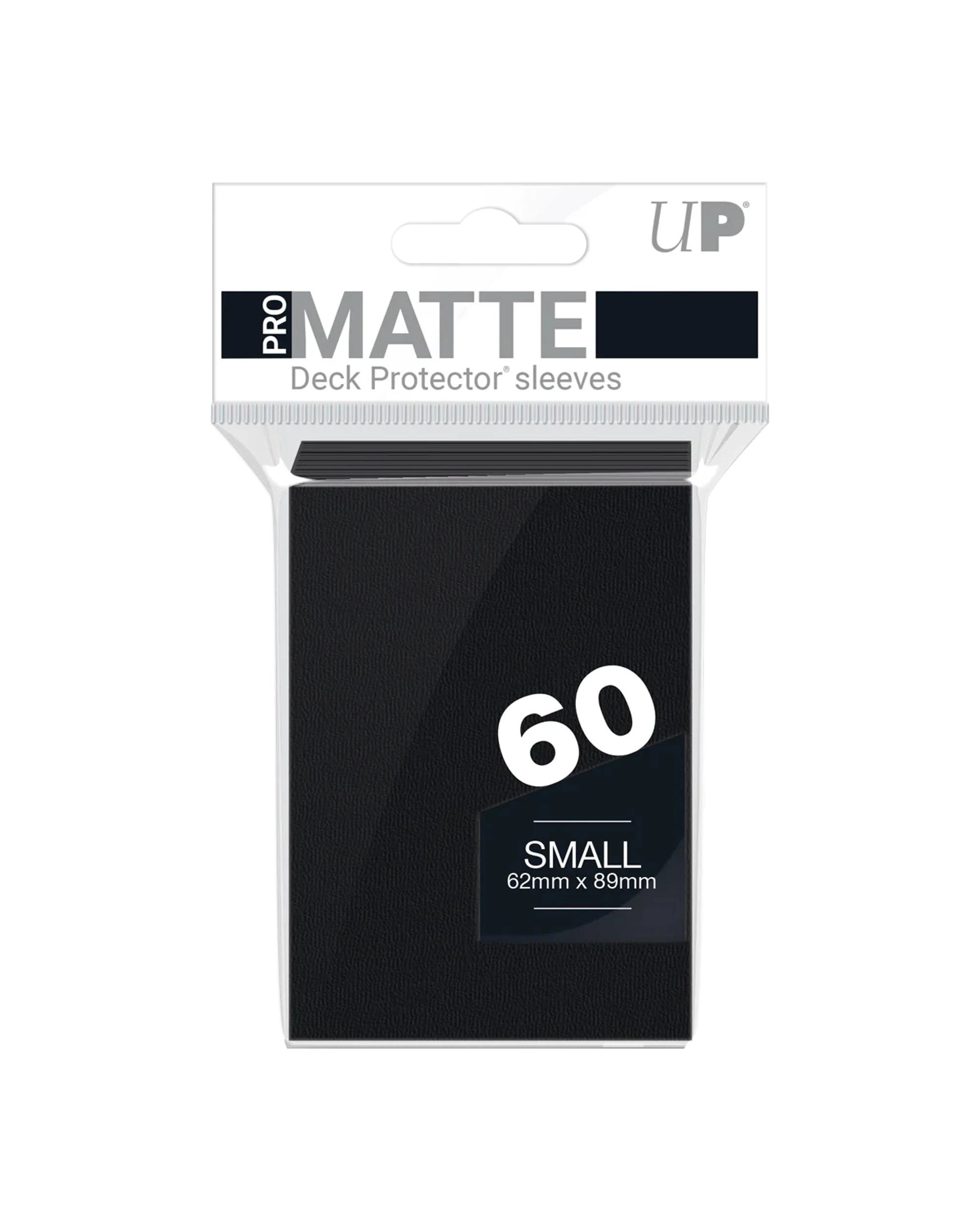 1 Ultra Pro 60 Pro-Matte Small Deck Protector Sleeves - Black, 1 of 1